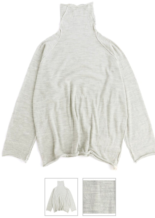 merino tokkuri mock neck knit top free size