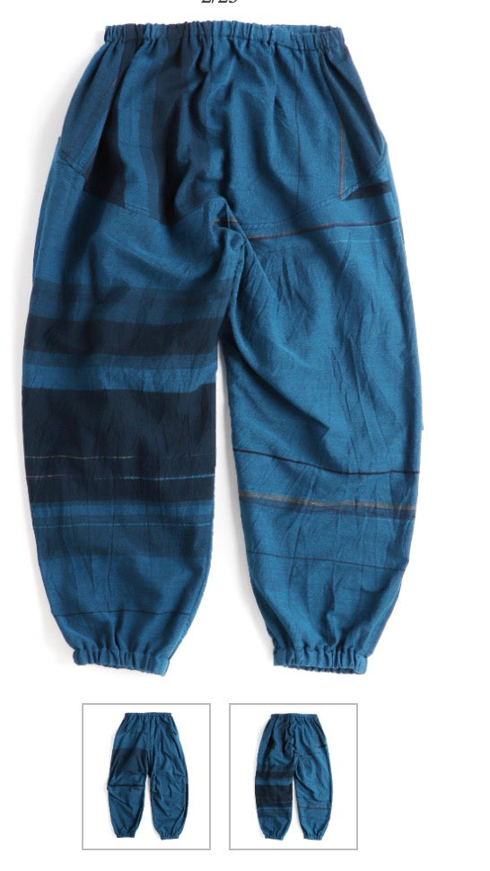 Tamaki-Niime Nica Parachute Cotton and Cotton-Merino Blend "Co-Ed" Pant