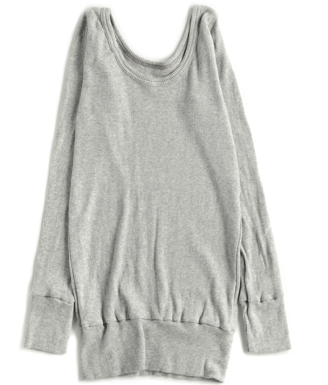 Tamaki-Niime Fukapita Scoop Cotton Knit Long Sleeve