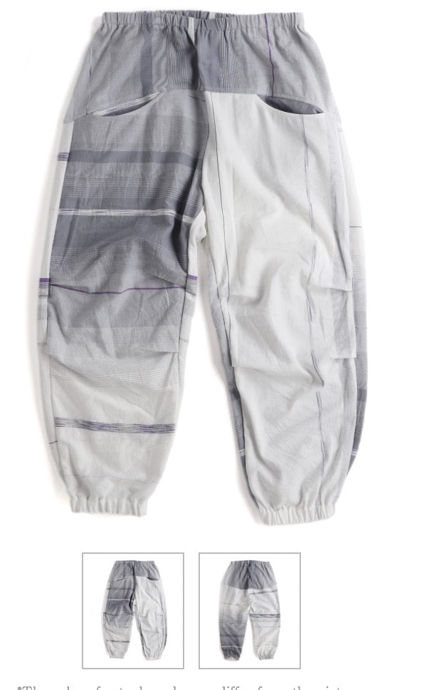 Tamaki-Niime Nica Parachute Cotton and Cotton-Merino Blend "Co-Ed" Pant