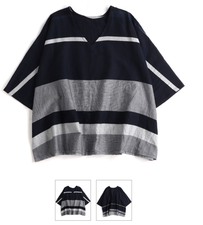 Tamaki-Niime Fuwa Tee Half Sleeve Organic Cotton Tee