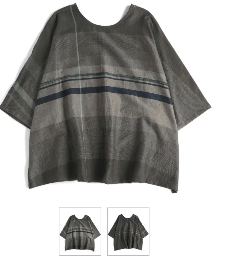 Tamaki-Niime Fuwa Tee Half Sleeve Organic Cotton Tee