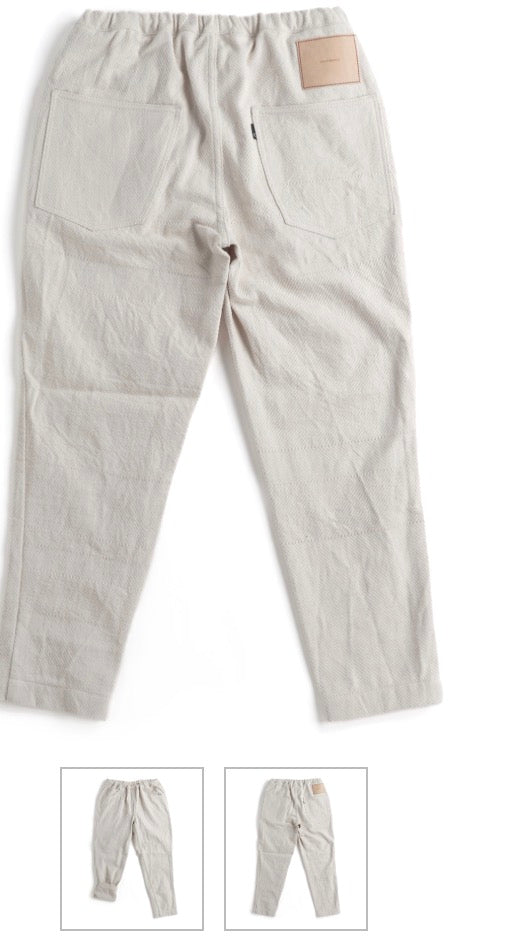 Tamaki-Niime Happy Pant-Organic Cotton Denim -Gender Fluid Wear from Japan