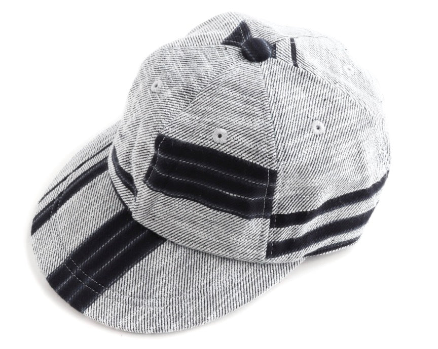 Denim Cap by Tamaki Niime