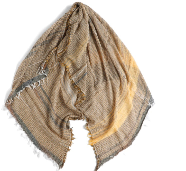 Roots Large Organic Cotton Bliss Shawls by Tamaki