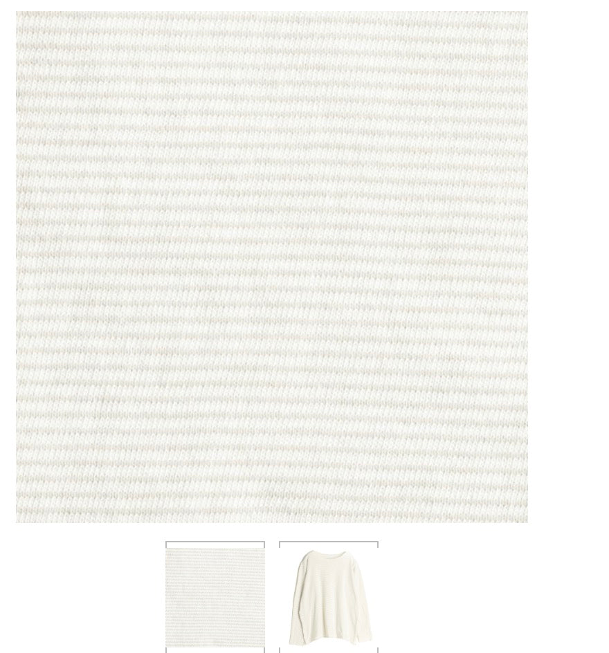 Tamaki-Niime Nuime Kuru Hoso Organic Cotton Long Sleeve