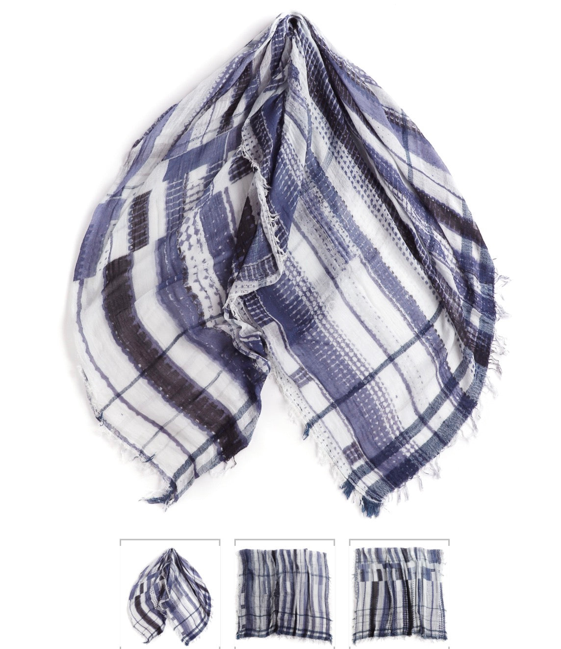 Roots Large Organic Cotton Bliss Shawls by Tamaki