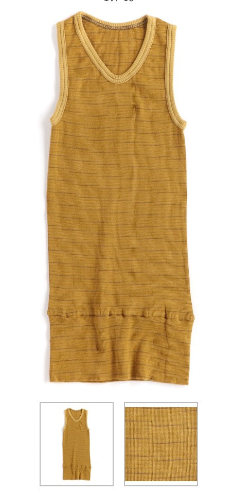 sodenashi tank in organic cotton