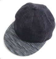 Denim Cap by Tamaki Niime