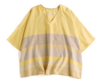 Tamaki-Niime Fuwa Tee Half Sleeve Organic Cotton Tee