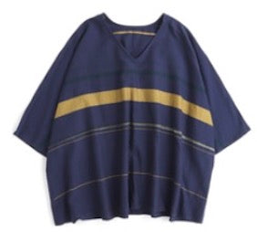 Tamaki-Niime Fuwa Tee Half Sleeve Organic Cotton Tee
