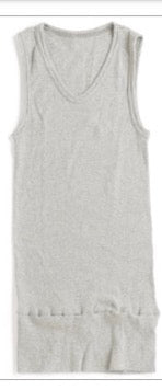 sodenashi tank in organic cotton