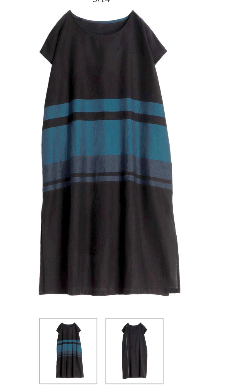 Suton tunic medium long organic cotton kaftan