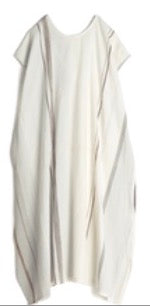 Fuwa Cap Sleeve Kaftan -Organic Cotton from Japan