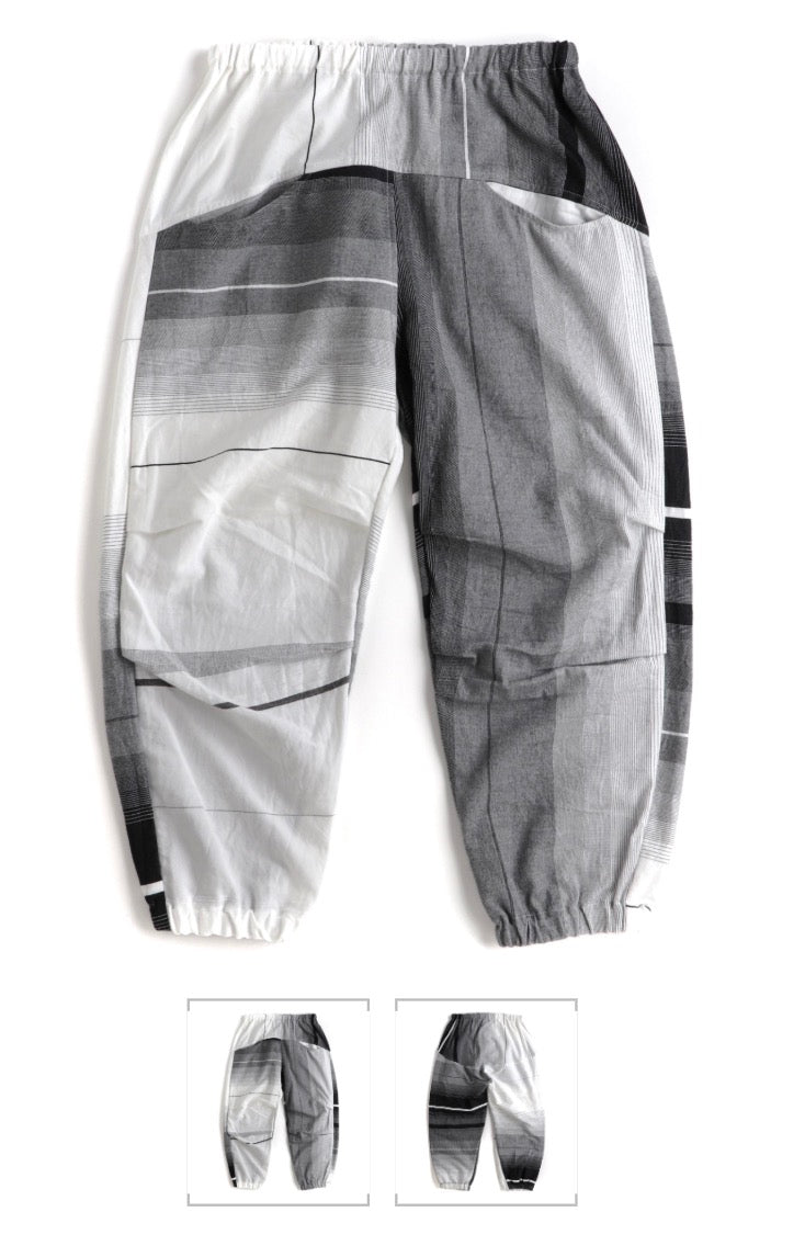 Tamaki-Niime Nica Parachute Cotton and Cotton-Merino Blend "Co-Ed" Pant
