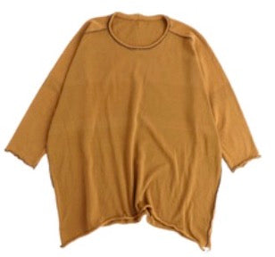 Nuime Futo Mid Sleeve Fine Organic Cotton Woven Top Gender Free by Tamaki-Niime