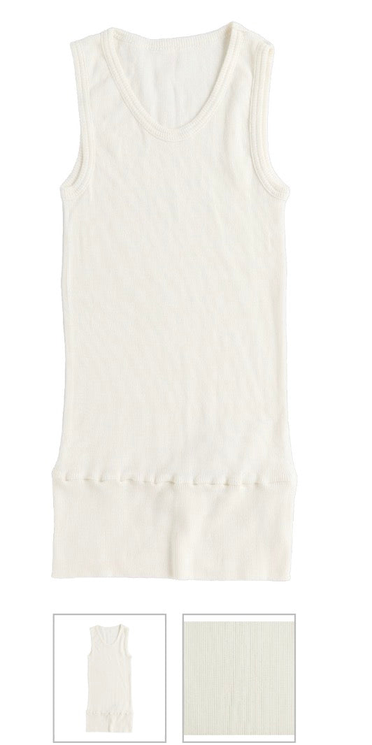 sodenashi tank in organic cotton