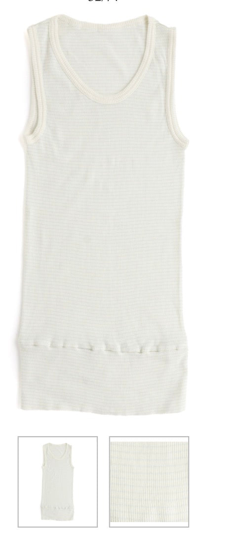 sodenashi tank in organic cotton