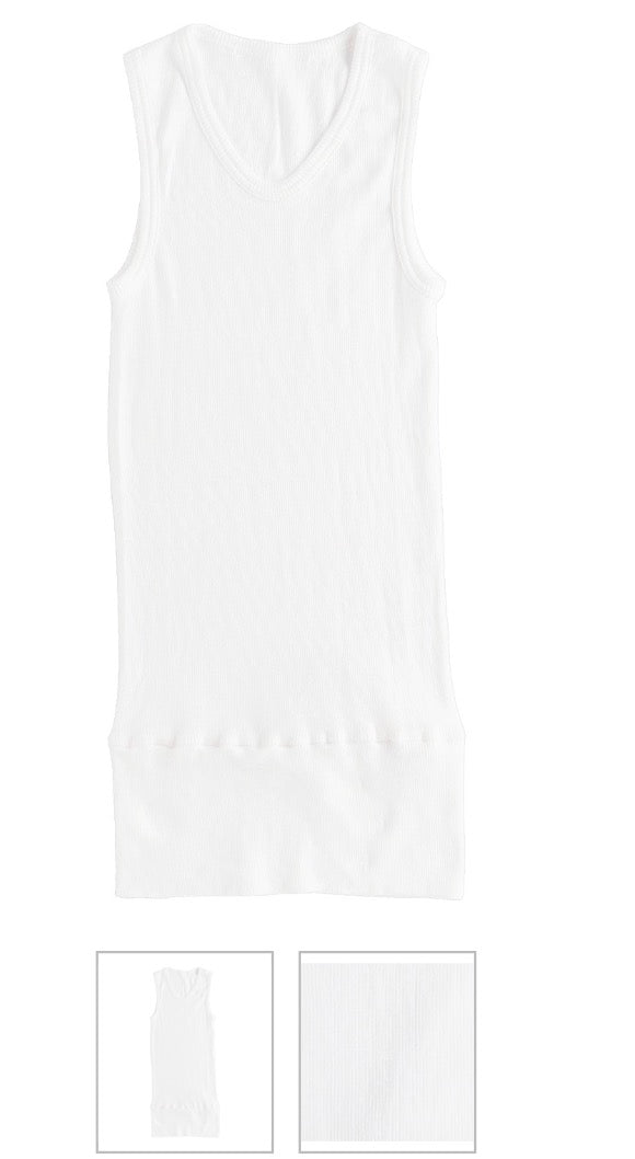 sodenashi tank in organic cotton