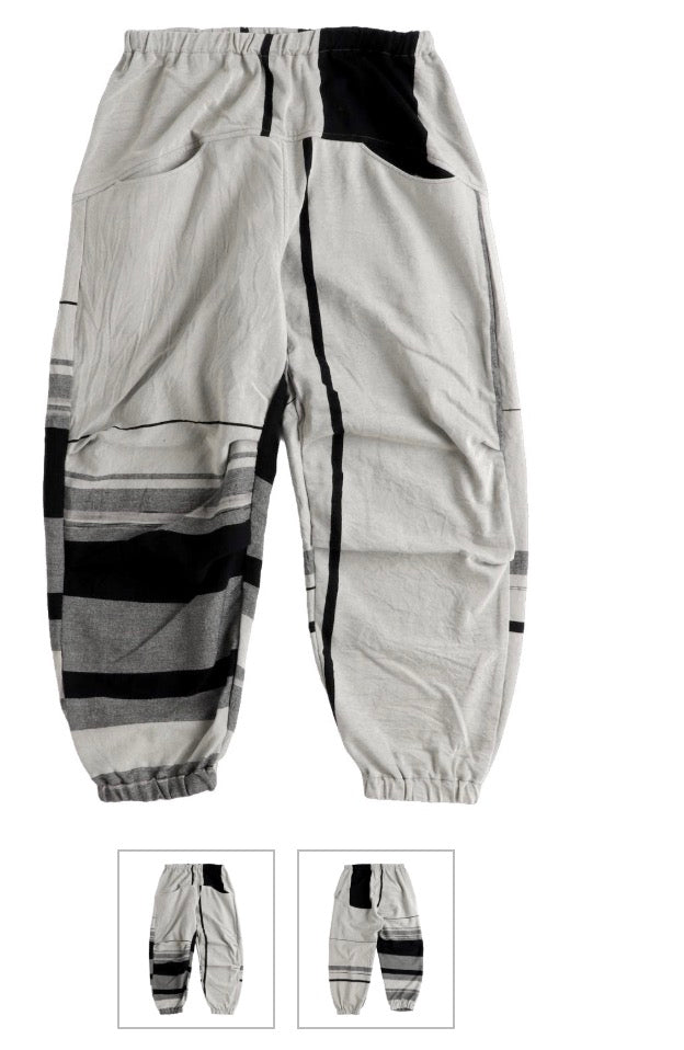 Tamaki-Niime Nica Parachute Cotton and Cotton-Merino Blend "Co-Ed" Pant