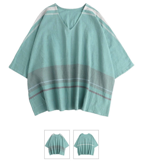 Featherweight Fuwa Tee Half Sleeve Organic Cotton Top