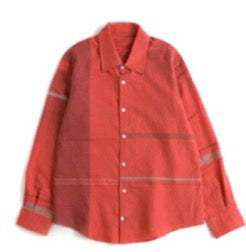 Button Down Shirt -Long Sleeve in Organic Cotton by Tamaki-Niime