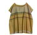 Suton tee short cap sleeve in organic Japanese cotton