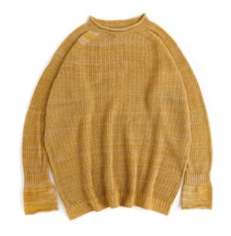 Tamaki-Niime Po Knit Good Organic Cotton Pullover Gender Free Wear from Japan