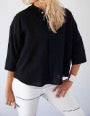 Flat Thin Collar Button Up, Organic Cotton Tamaki Niime
