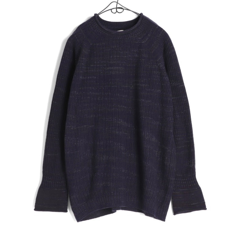 Po Knit Good Organic Cotton Pullover Gender Free Wear from Japan