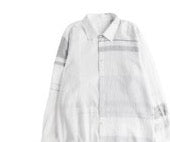 Button Down Shirt -Long Sleeve in Organic Cotton by Tamaki-Niime