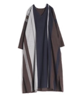 Futa-T All 3/4 length Sleeve Kaftan Organic Cotton