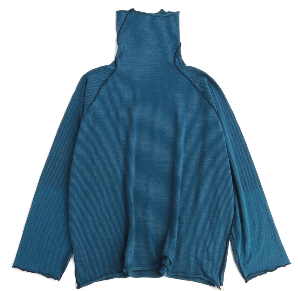 Tamaki Niime Tokkuri Cotton Mock neck knit long sleeve tee