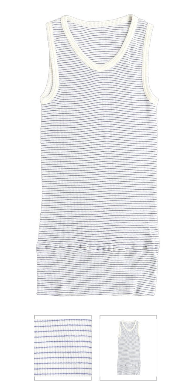 sodenashi tank in organic cotton