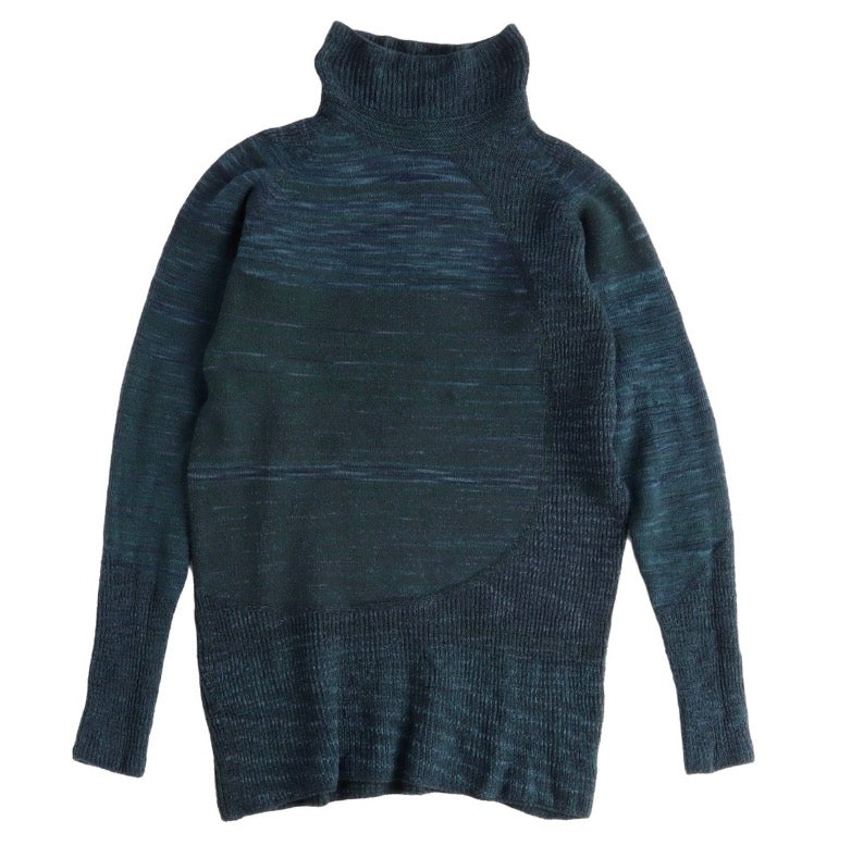 Nice Comfort Mock Turtle  Stretch Sweater from Japan