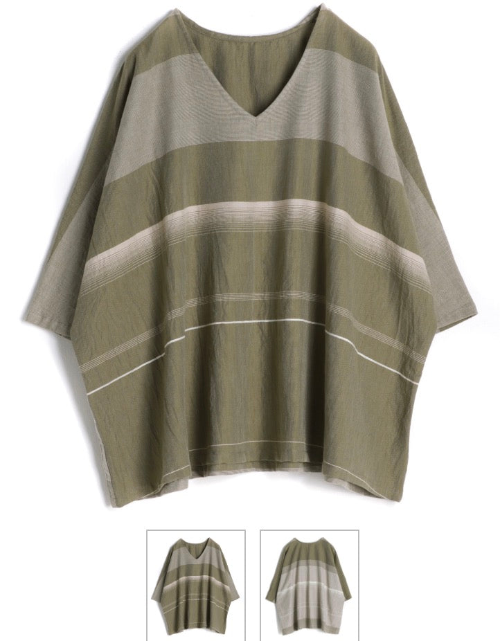 Featherweight Fuwa Tee Half Sleeve Organic Cotton Top