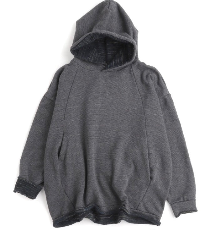 Dub Dub reversible Hoodie in organic cotton from Japan