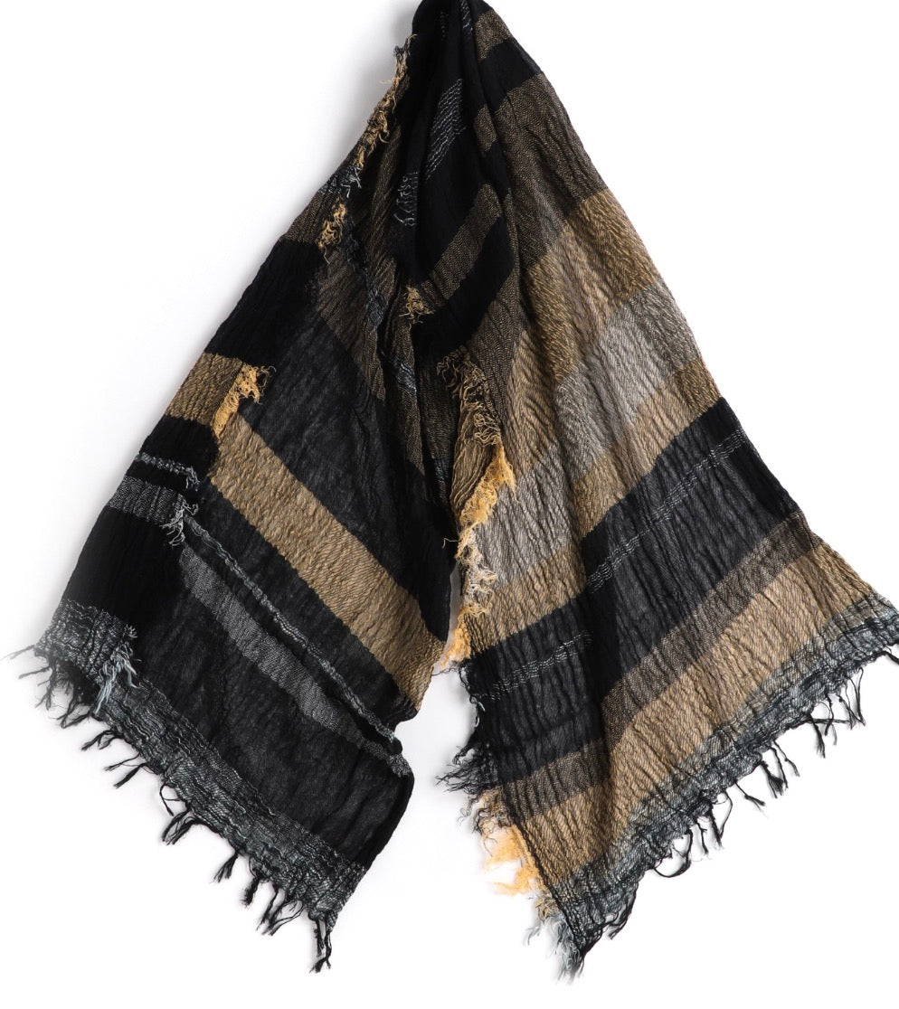 Bliss Roots Gauze Cotton 21'' x 70'' middle Scarves