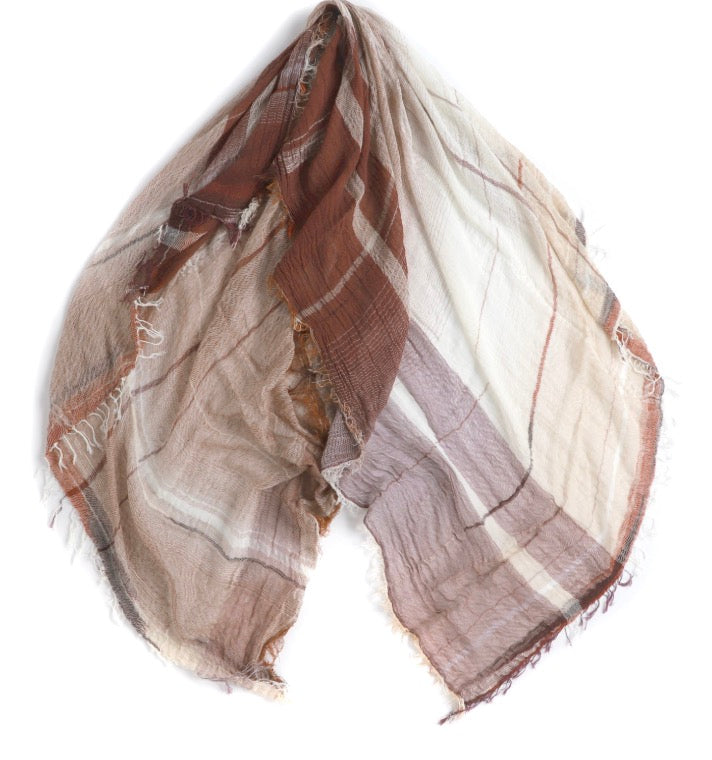 Roots Bliss Big Rectangular Organic Gauzy Dream Cotton