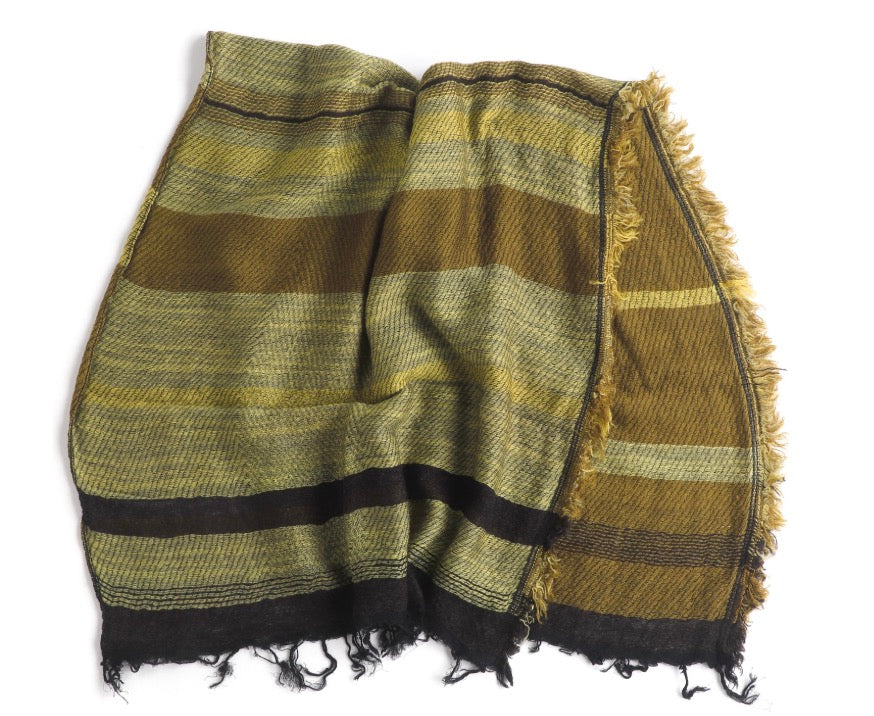 Roots Fluff Small Scarves by Tamaki Niime