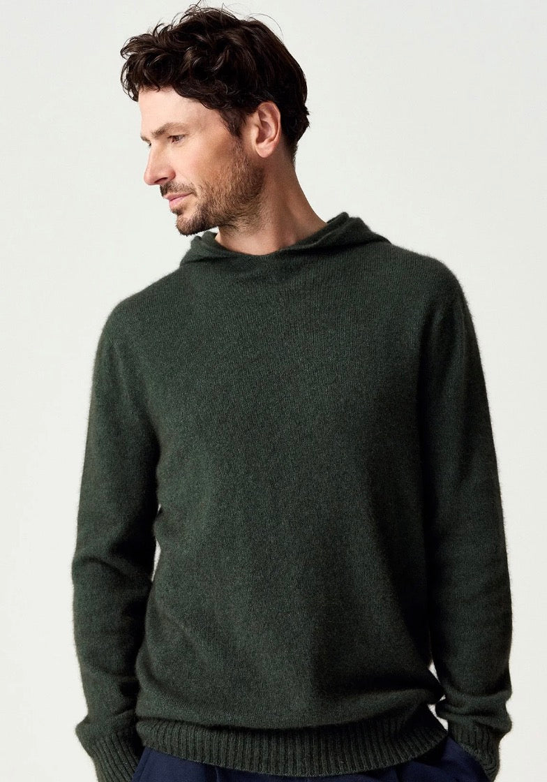 Jensen Light Merino Hoodie from New Zealand - Wilder