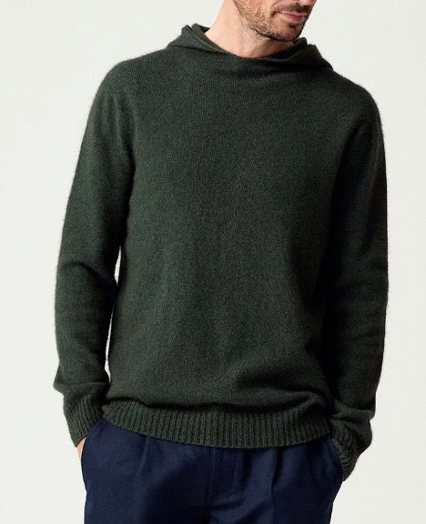 Jensen Light Merino Hoodie from New Zealand - Wilder
