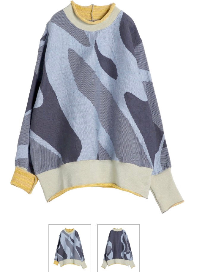Tamaki Nuime Tore Cotton sweatsshirt Popover