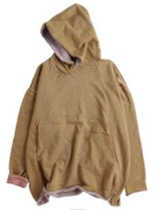 Dub Dub reversible Hoodie in organic cotton from Japan