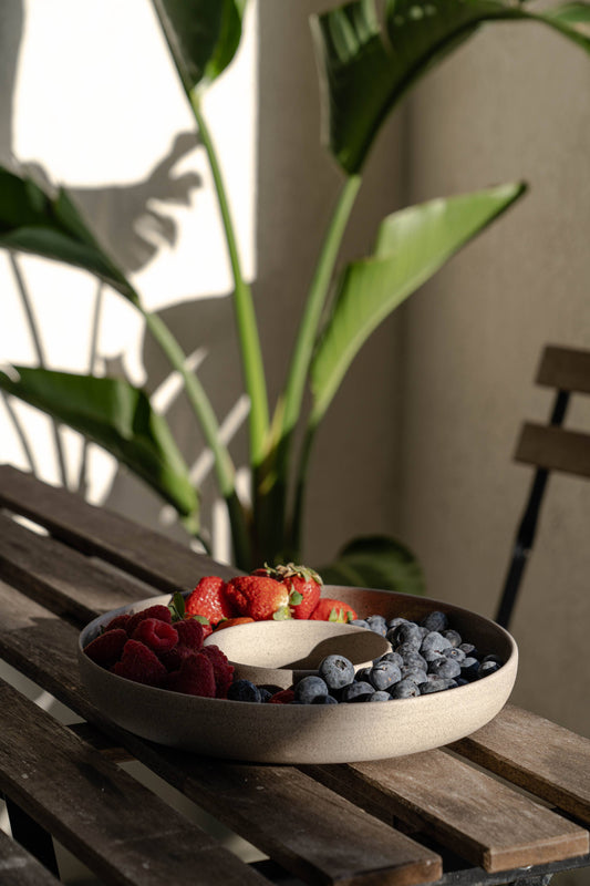 Creating Comfort Lab - Stoneware Serving Dish "CONCRETE": Large
