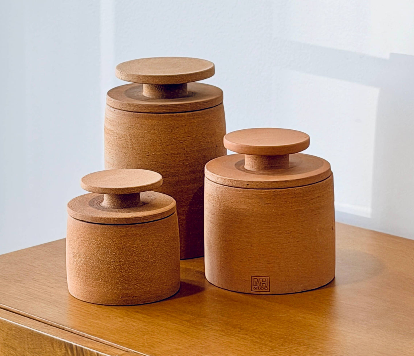 MH STUDIO - Terracotta Alto Jars: Small