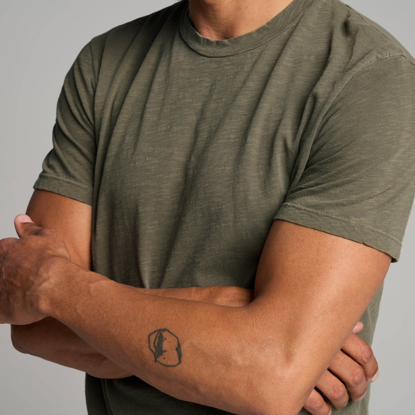 Rowan - Asher Standard Slub Tee: Black / XL / MKTP0011