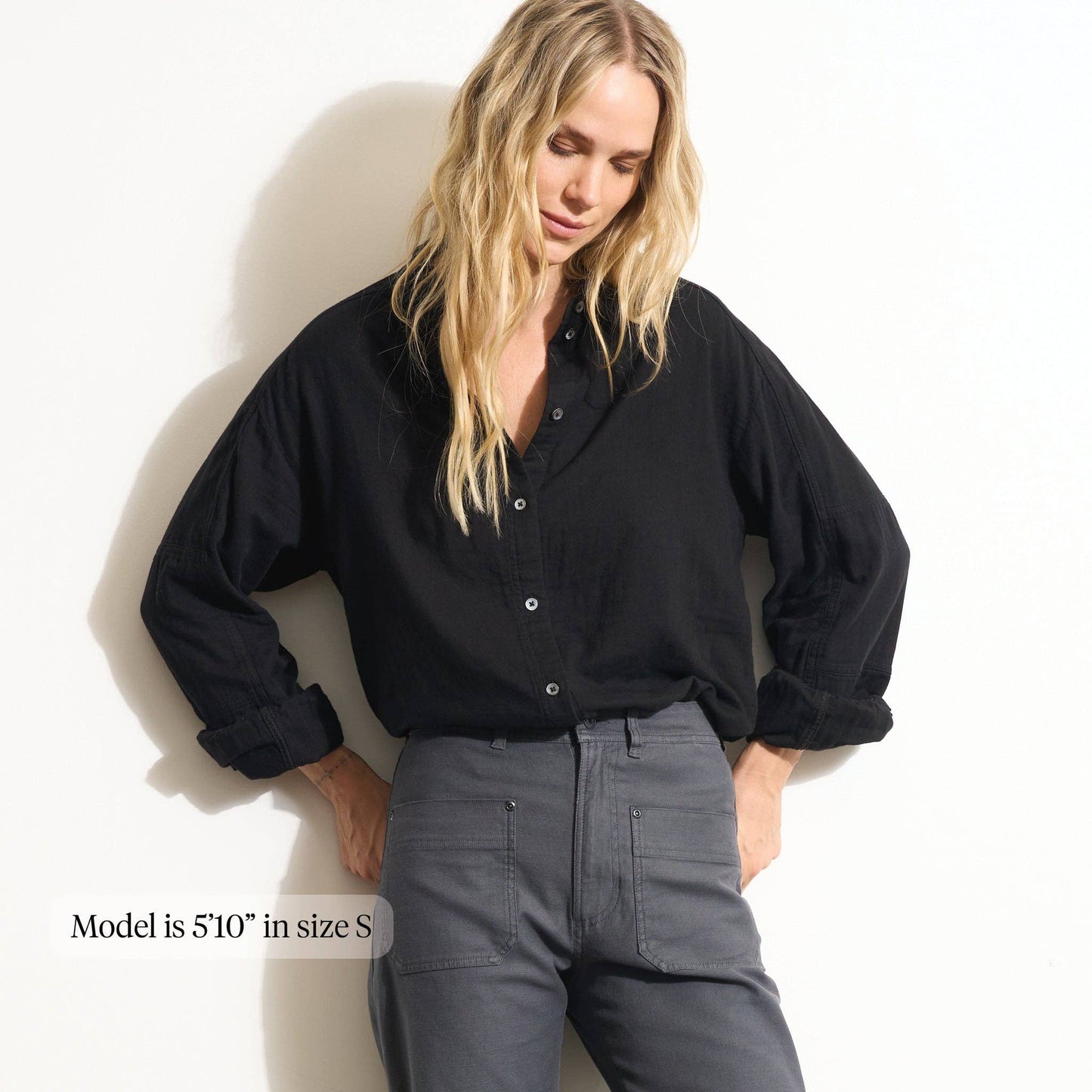 Skye Gauze Cotton Relax Shirt
