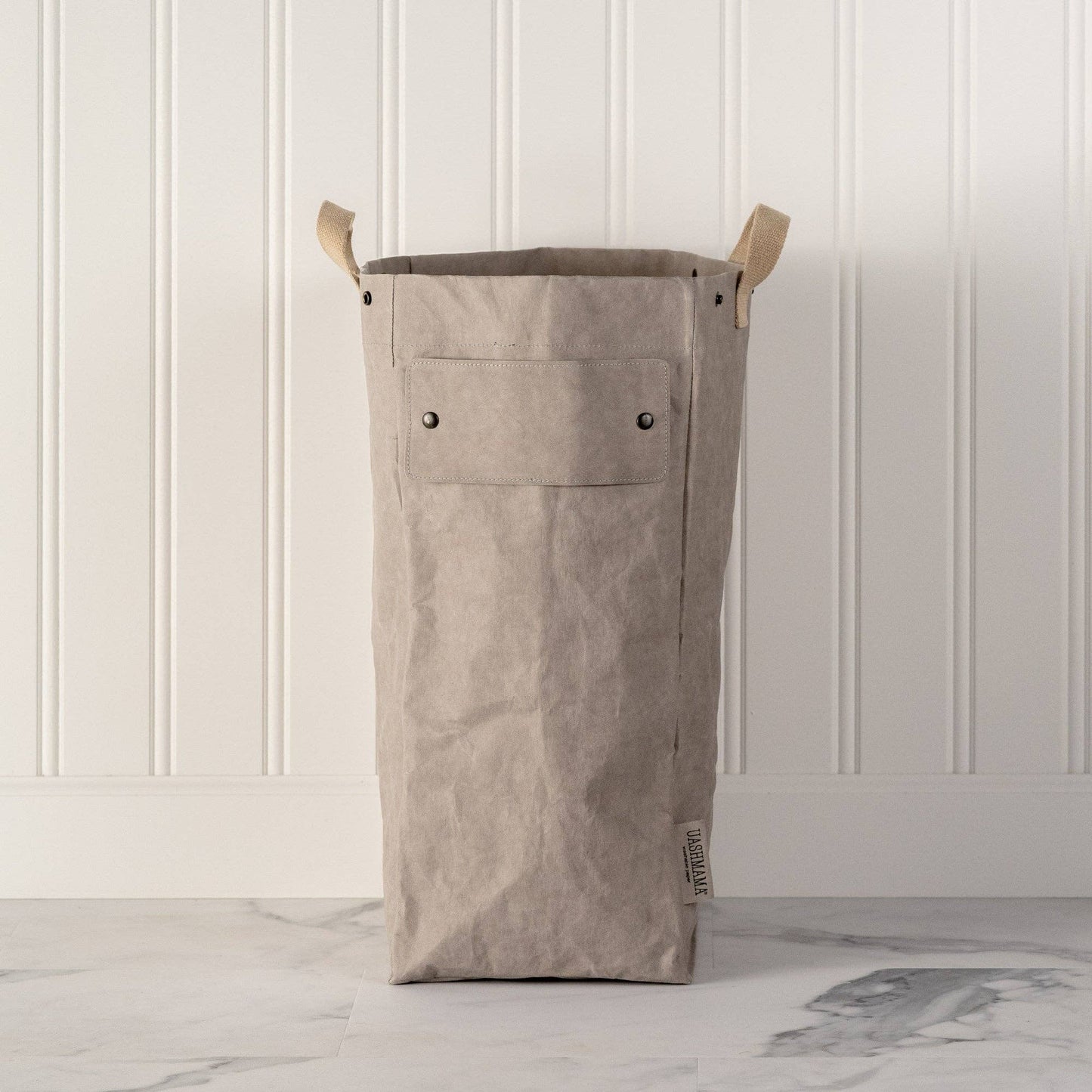 Uashmama - LAUNDRY BAG HAMPER: Dark Grey
