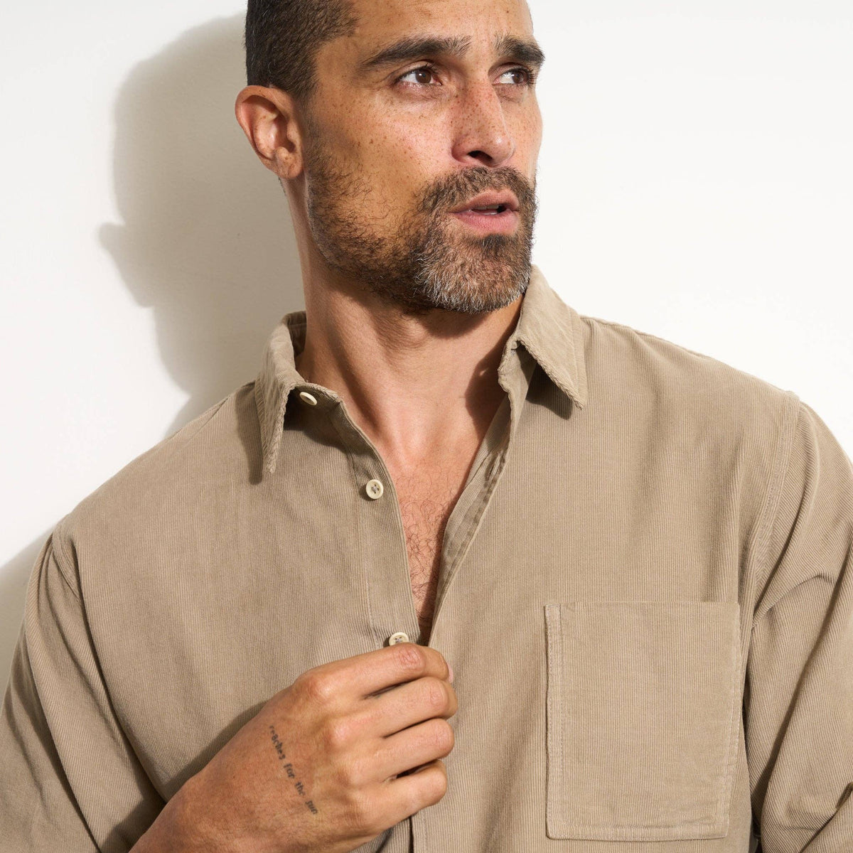 Nobel Fine Wale Cord Shirt